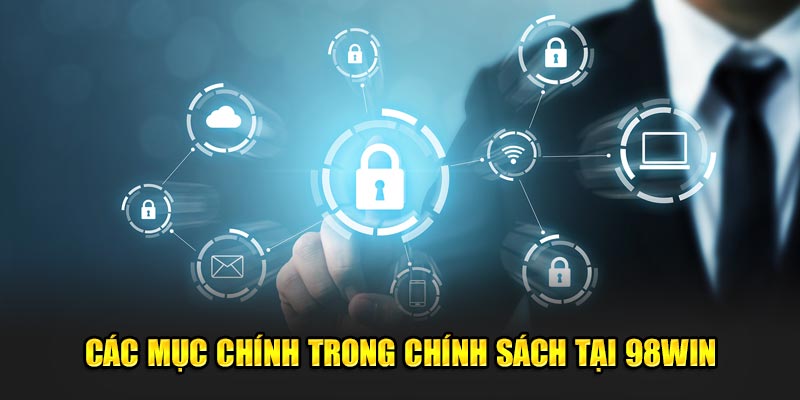 Các mục chính trong chính sách tại 98Win